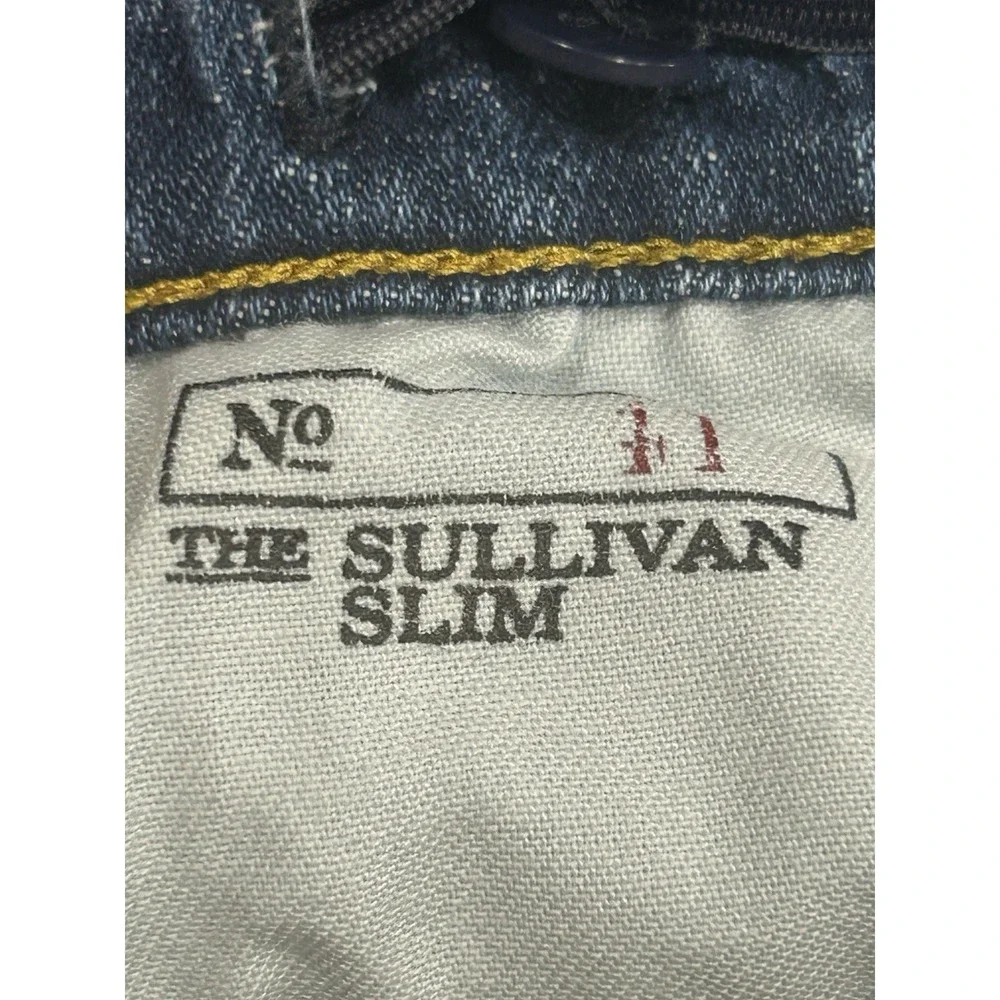 Polo Ralph Lauren 4T Sullivan Slim Jeans Distressed Blue Stretch Denim